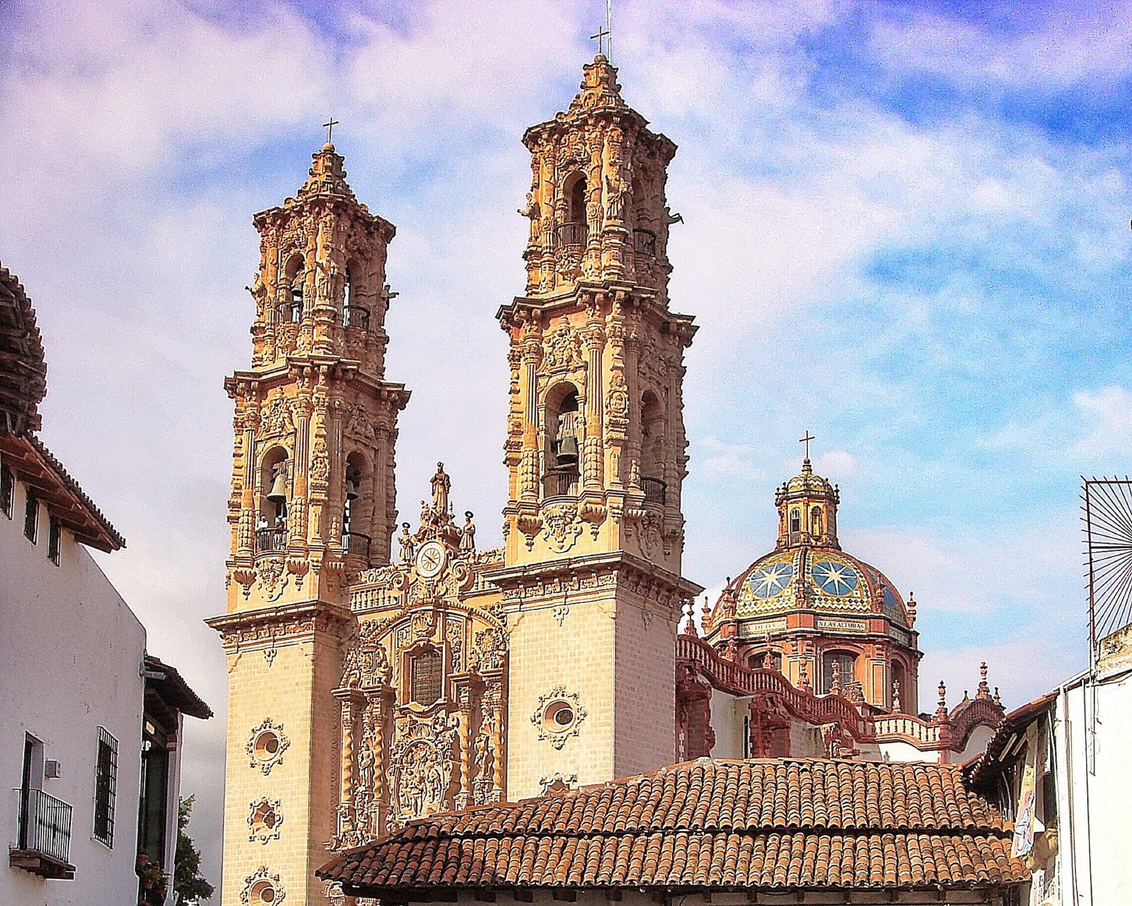 La parroquia de Santa Prisca, Taxco (Guerrero)