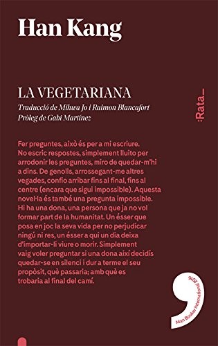 Portada de La vegetariana