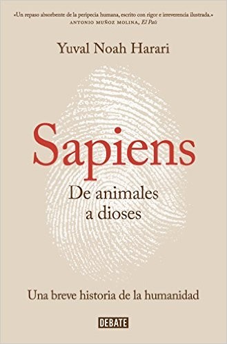 Portada de Sapiens: De animales a dioses