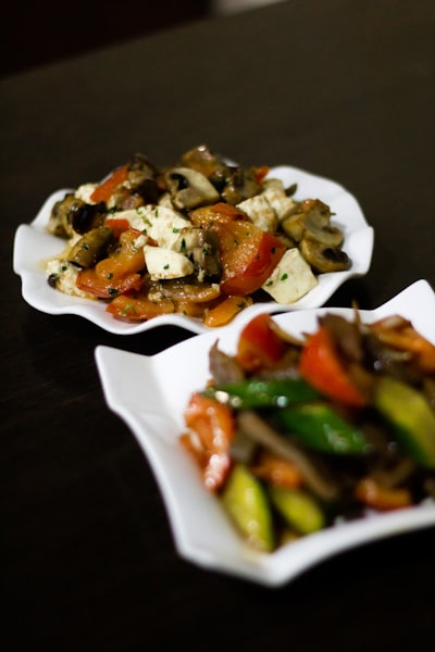 Roasted Vegetables with Feta Cheese