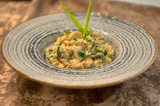 Risotto de Champiñones