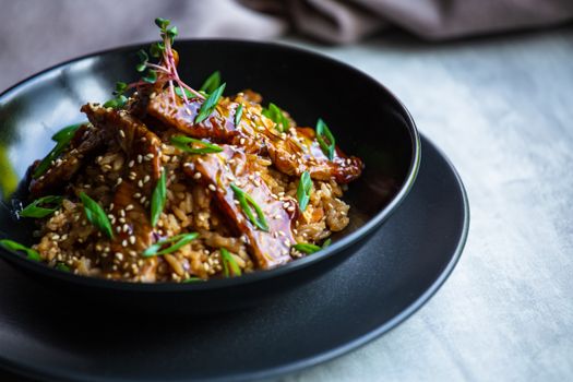 Salmón Teriyaki