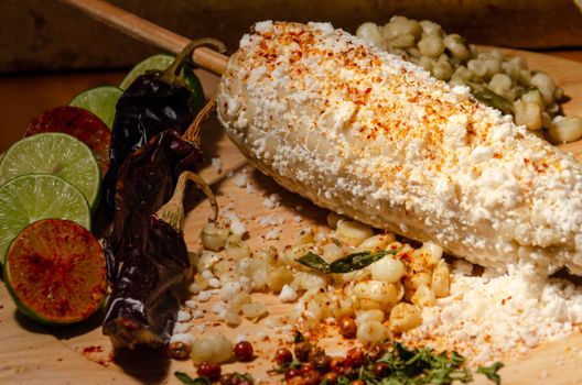 Tortilla de Elote con Queso y Epazote