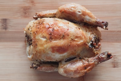 Pollo al Horno con Limón y Ajo