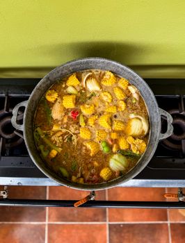 Sancocho de pescado al estilo costeño