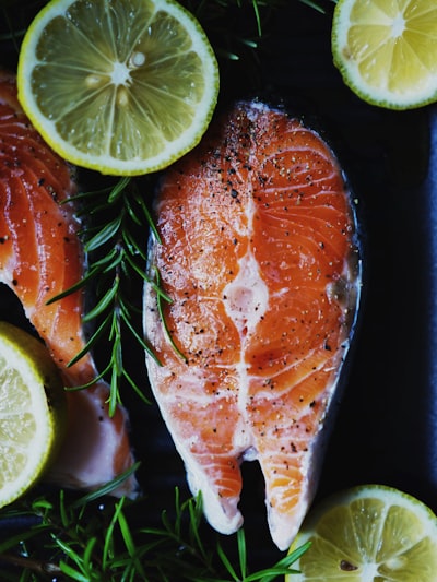 Baked Salmon with Lemon and Herbs