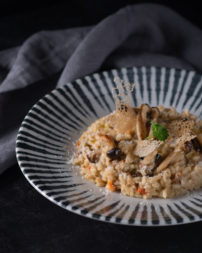 Mushroom and Parmesan Risotto