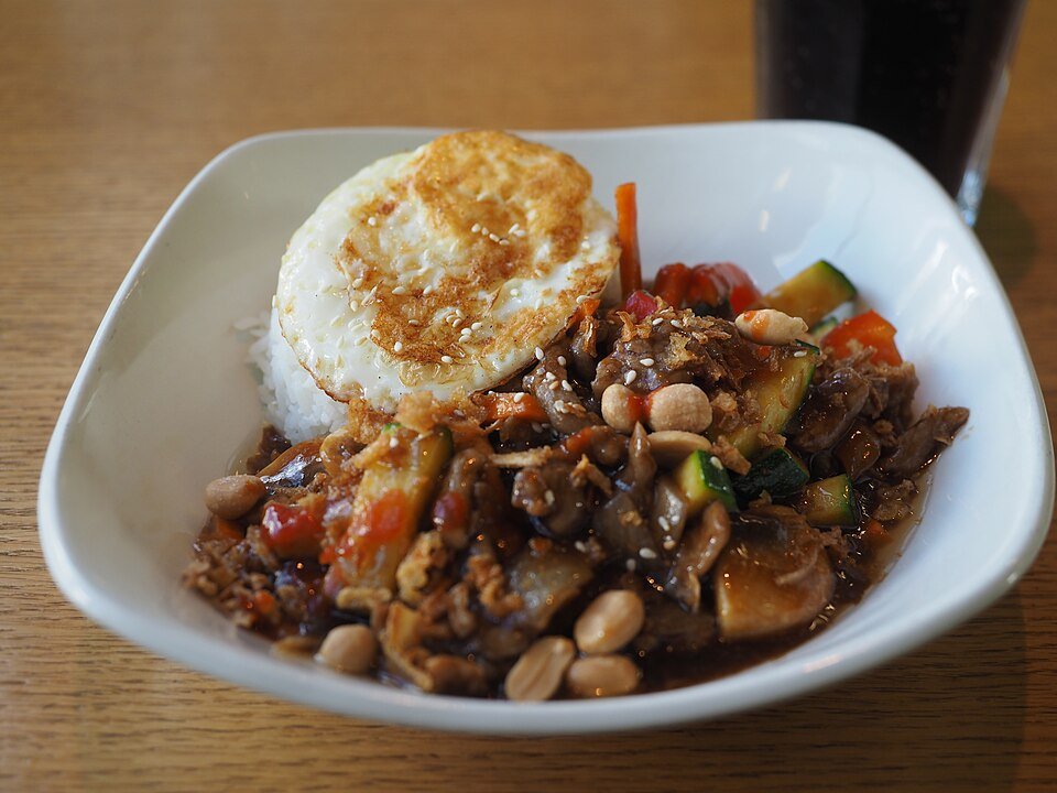 Foto de Bibimbap coreano, receta de Cocina Coreana