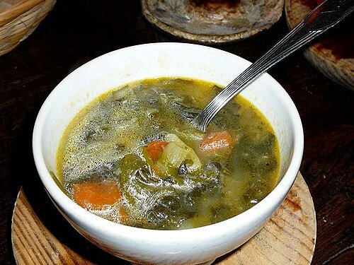Foto de Caldo gallego con grelos, receta de Sopas y Caldos