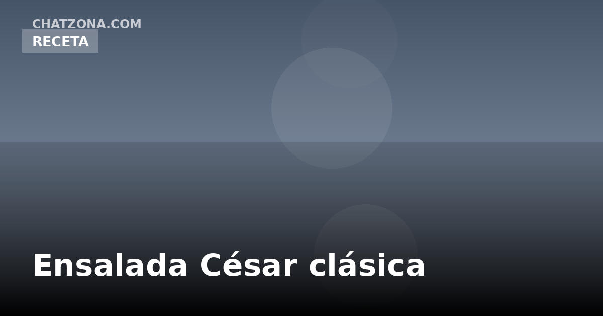 Classic Caesar Salad