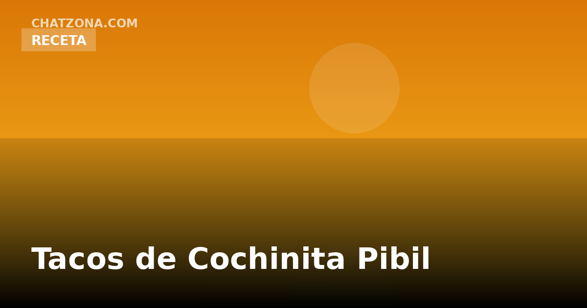 Tacos de Cochinita Pibil