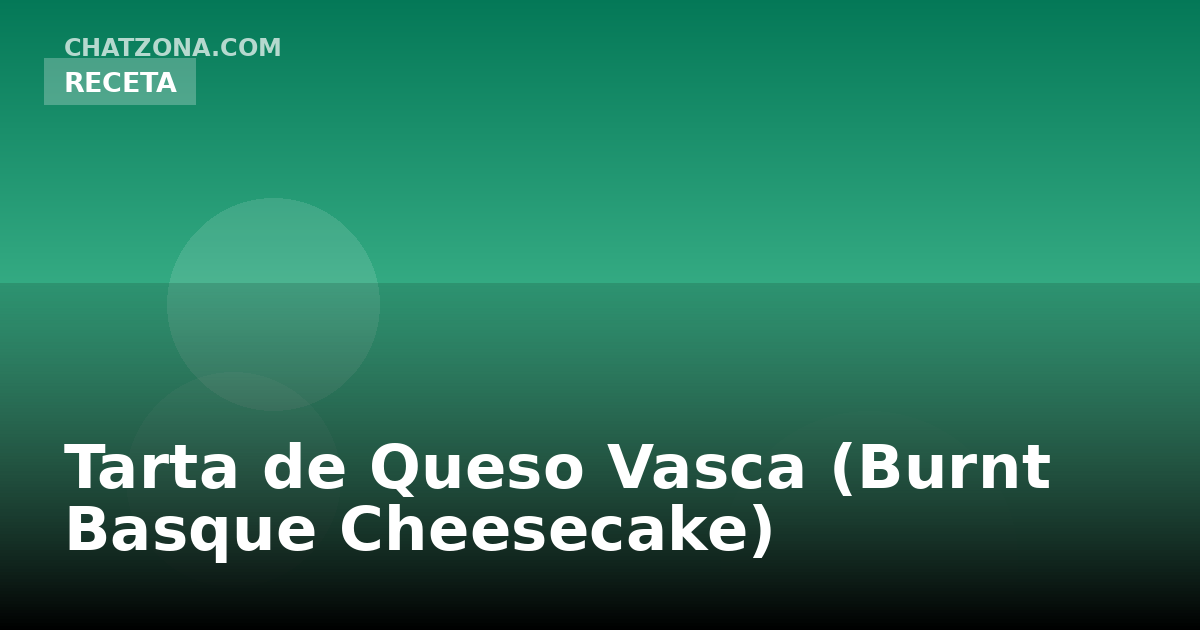 Burnt Basque Cheesecake