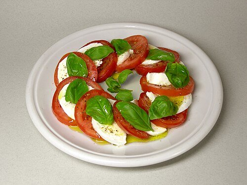 Foto de Ensalada caprese con mozzarella fresca, receta de Recetas de Pasta