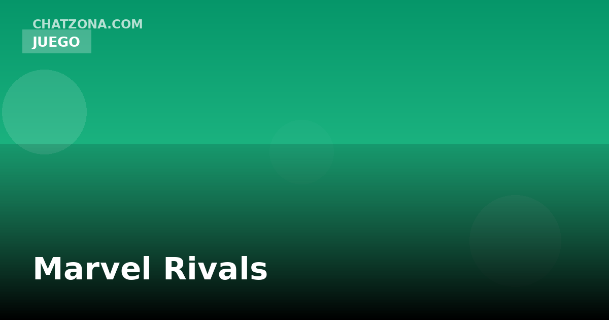 Carátula de Marvel Rivals